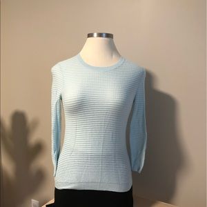 soft blue top